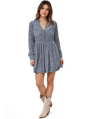 Anthropologie Velvet Holding Horses Nantes Dress